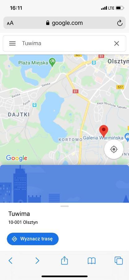 شقة أولشتين  في Apartament Przystan Calamo المظهر الخارجي الصورة